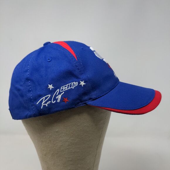 Napa Racing Men's Strapback Hat Blue OSFM Embroidered Logo Fallen Heroes Fund - Picture 7 of 15